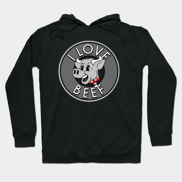 Beef Lovers Hoodie by Woah_Jonny